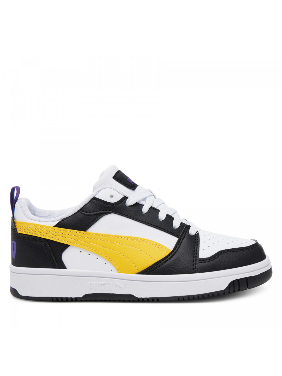 Sneakersy Puma Rebound V6 Lo Jr 393833 23 Bílá